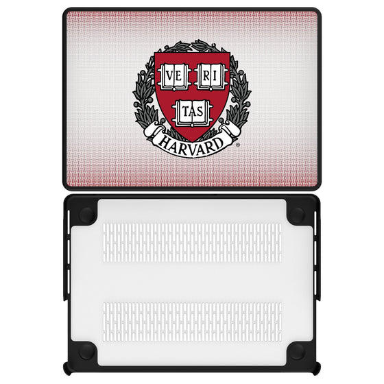 Harvard Crimson Linen Laptop Case-0