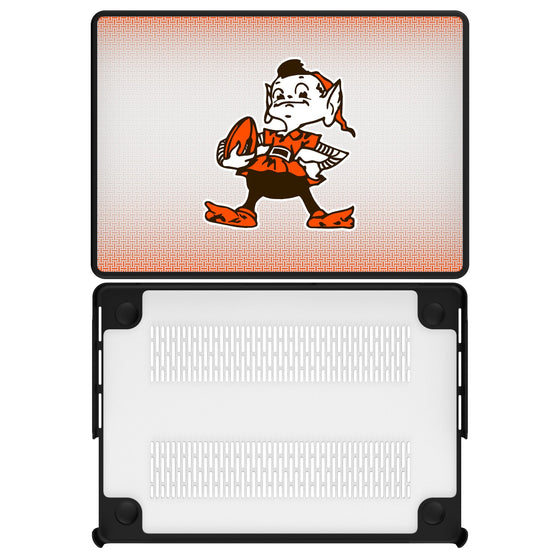 Cleveland Browns Historic Collection Linen Laptop Case-0