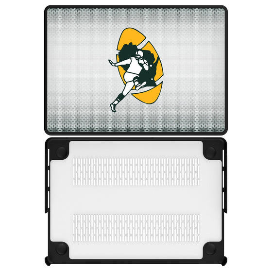 Green Bay Packers Historic Collection Linen Laptop Case-0