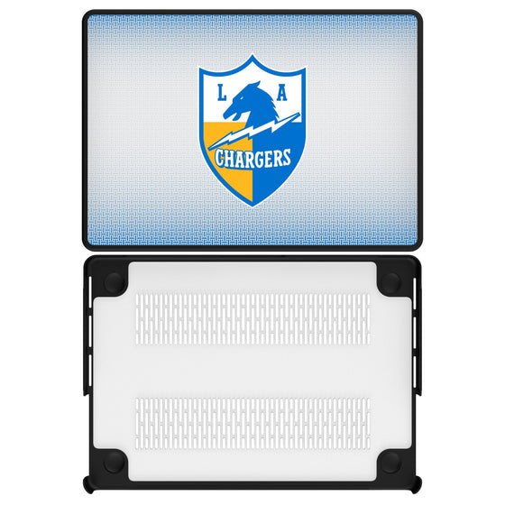 Los Angeles Chargers Historic Collection Linen Laptop Case-0