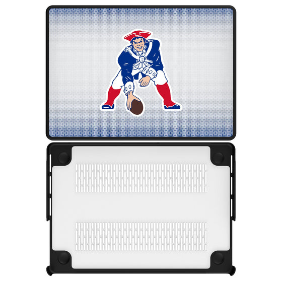 New England Patriots Historic Collection Linen Laptop Case-0