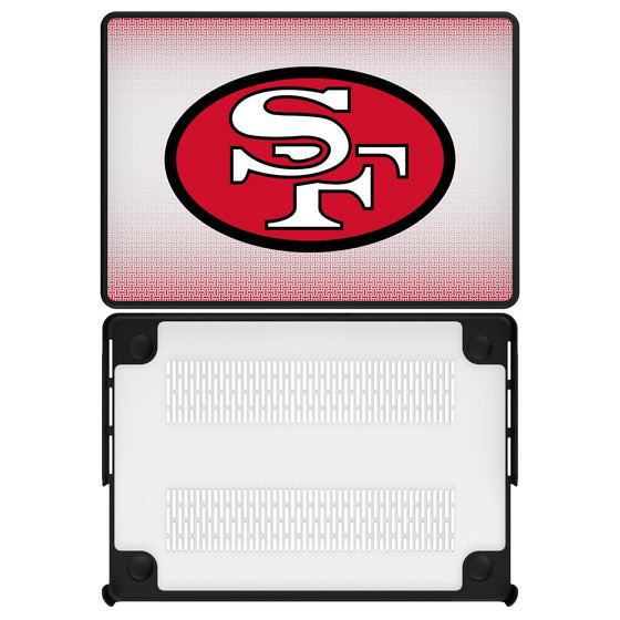 San Francisco 49ers Historic Collection Linen Laptop Case-0