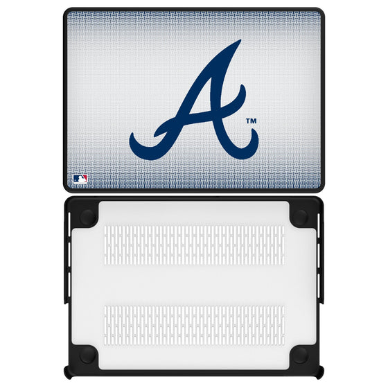 Atlanta Braves Linen Laptop Case-0