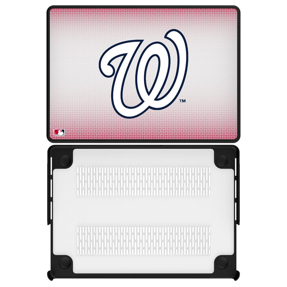 Washington Nationals Linen Laptop Case-0