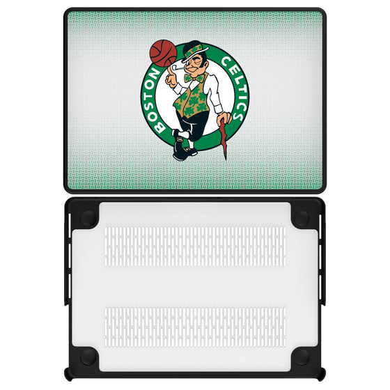 Boston Celtics Linen Laptop Case-0