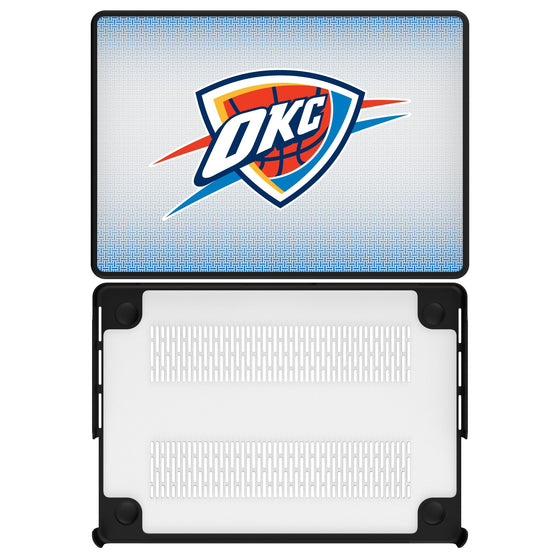 Oklahoma City Thunder Linen Laptop Case-0