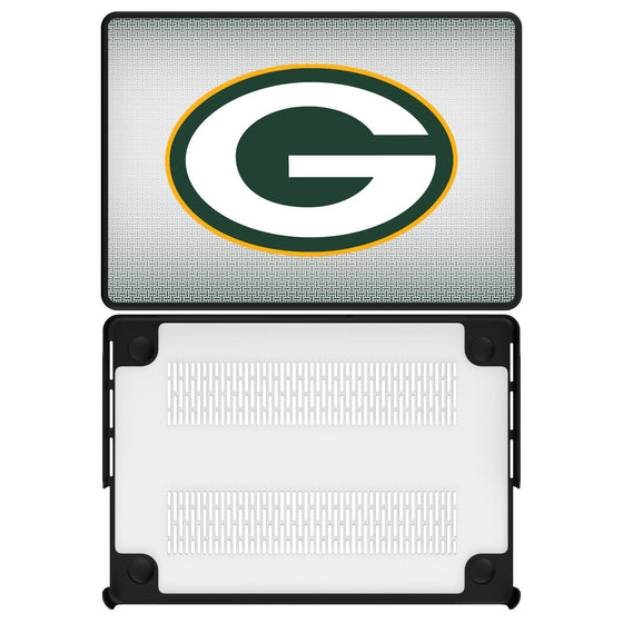 Green Bay Packers Linen Laptop Case-0