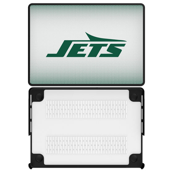 New York Jets Linen Laptop Case-0