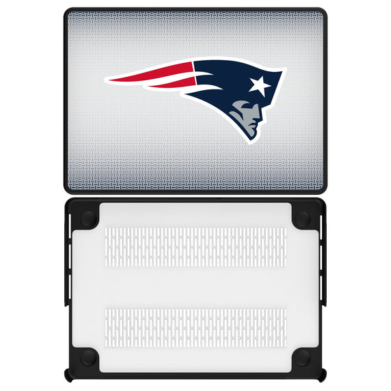 New England Patriots Linen Laptop Case-0