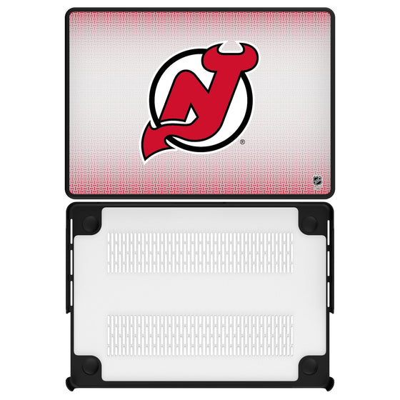 New Jersey Devils Linen Laptop Case-0