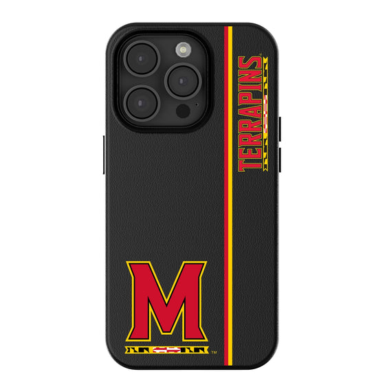 Maryland Terrapins Sidebar MagSafe Compatible Phone Case-0