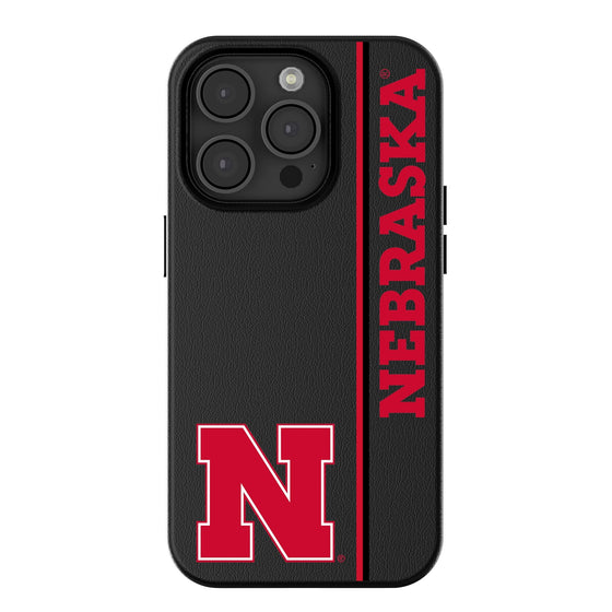 Nebraska Huskers N Sidebar MagSafe Compatible Phone Case-0