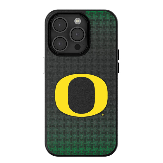 Oregon Ducks Linen MagSafe Compatible Phone Case-0