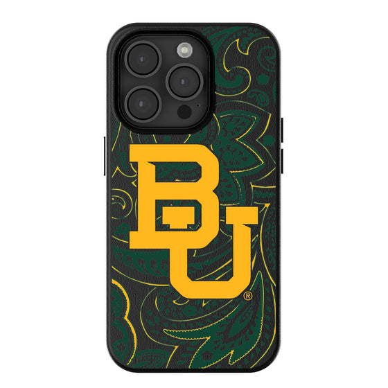 Baylor Bears Paisley Magnetic Phone Case-0