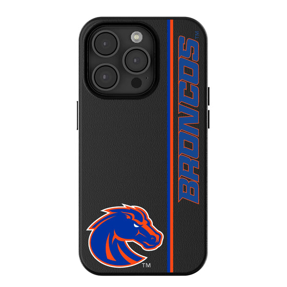 Boise State Broncos Sidebar MagSafe Compatible Phone Case-0