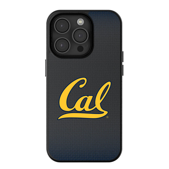 University of California Berkeley Golden Bears Linen MagSafe Compatible Phone Case-0