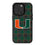 Miami Hurricanes Plaid Magnetic Phone Case-0