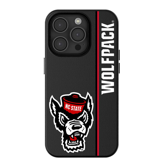 North Carolina State Wolfpack Sidebar MagSafe Compatible Phone Case-0