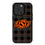 Oklahoma State Cowboys Plaid Magnetic Phone Case-0