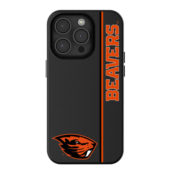 Oregon State Beavers Sidebar MagSafe Compatible Phone Case-0