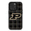 Purdue Boilermakers Plaid Magnetic Phone Case-0