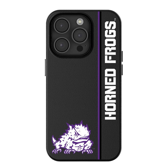 Texas Christian Horned Frogs Sidebar MagSafe Compatible Phone Case-0