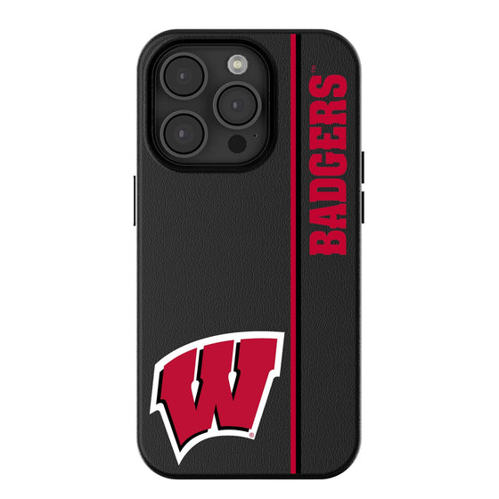 Wisconsin Badgers Sidebar MagSafe Compatible Phone Case-0