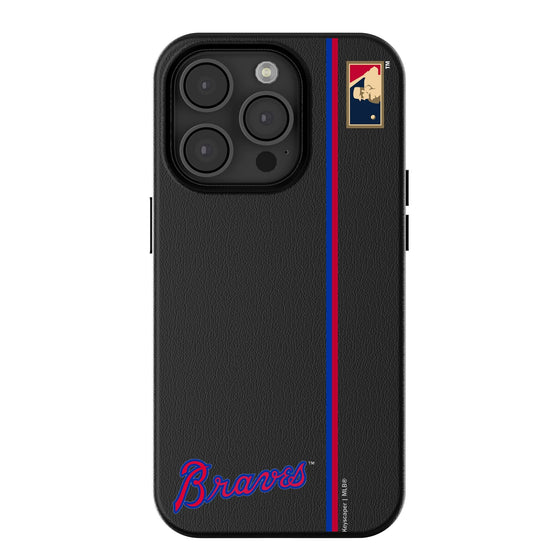 Atlanta Braves Home 2012 - Cooperstown Collection Sidebar MagSafe Compatible Phone Case-0