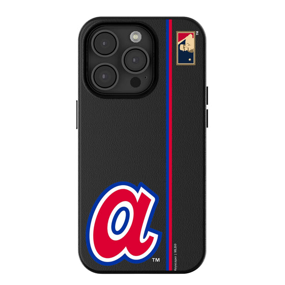 Atlanta Braves 1972-1980 - Cooperstown Collection Sidebar MagSafe Compatible Phone Case-0