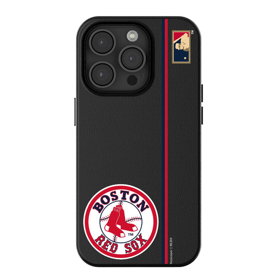 Boston Red Sox 1976-2008 - Cooperstown Collection Sidebar MagSafe Compatible Phone Case-0