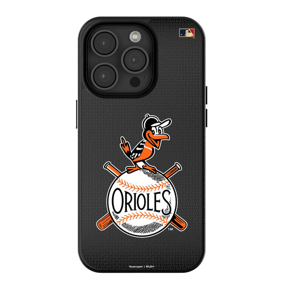 Baltimore Orioles 1954-1963 - Cooperstown Collection Linen MagSafe Compatible Phone Case-0