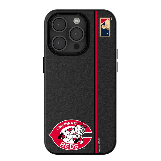 Cincinnati Reds 1974-1992 - Cooperstown Collection Sidebar MagSafe Compatible Phone Case-0