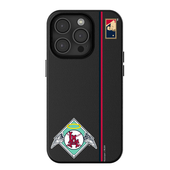 LA Angels 1961-1965 - Cooperstown Collection Sidebar MagSafe Compatible Phone Case-0