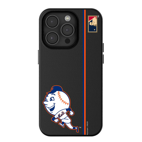 New York Mets 2014 - Cooperstown Collection Sidebar MagSafe Compatible Phone Case-0