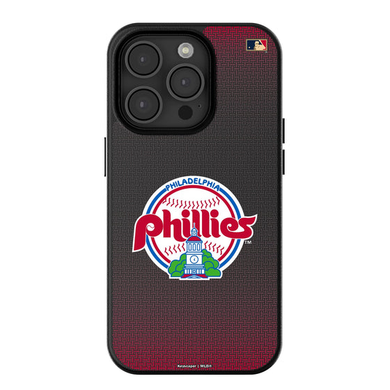 Philadelphia Phillies 1984-1991 - Cooperstown Collection Linen MagSafe Compatible Phone Case-0