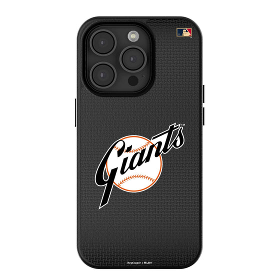 San Francisco Giants 1958-1967 - Cooperstown Collection Linen MagSafe Compatible Phone Case-0