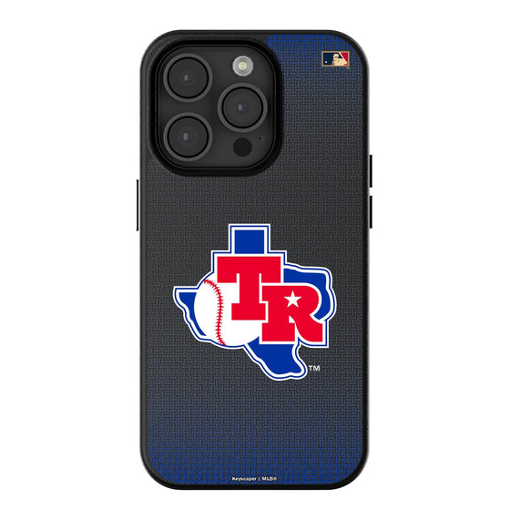 Texas Rangers 1981-1983 - Cooperstown Collection Linen MagSafe Compatible Phone Case-0