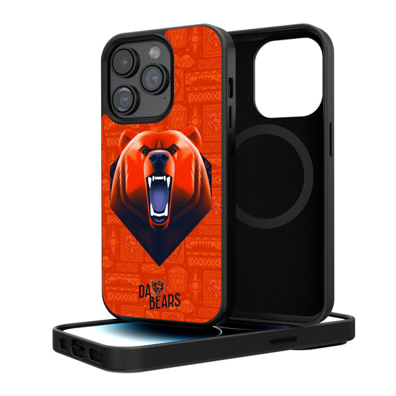 Chicago Bears 2024 Illustrated Limited Edition Magnetic Phone Case-0