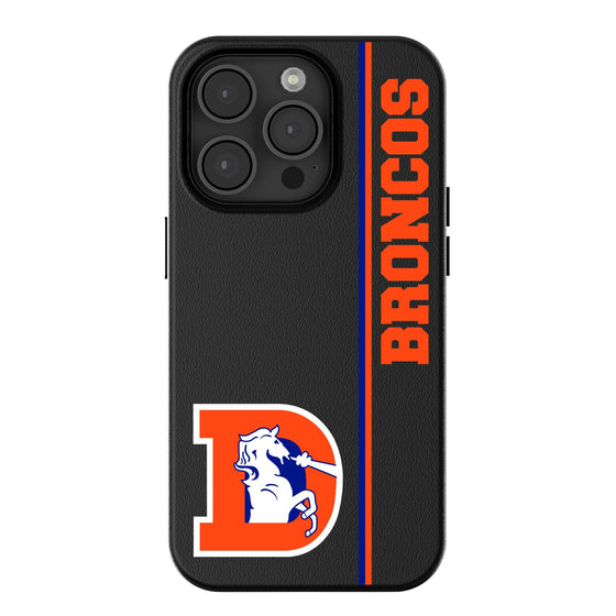 Denver Broncos 1993-1996 Historic Collection Sidebar MagSafe Compatible Phone Case-0