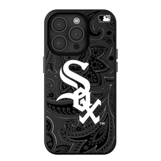 Chicago White Sox Paisley Magnetic Phone Case-0