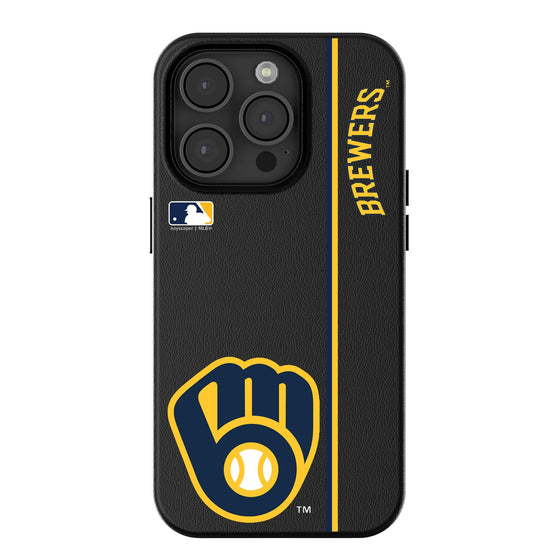 Milwaukee Brewers Sidebar MagSafe Compatible Phone Case-0