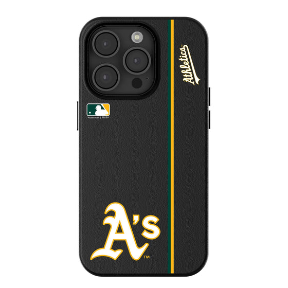 Oakland Athletics Sidebar MagSafe Compatible Phone Case-0