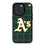 Oakland Athletics Plaid Magnetic Phone Case-0