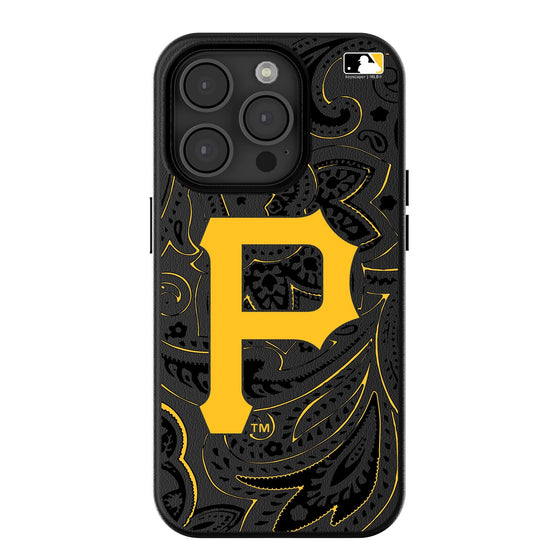 Pittsburgh Pirates Paisley Magnetic Phone Case-0