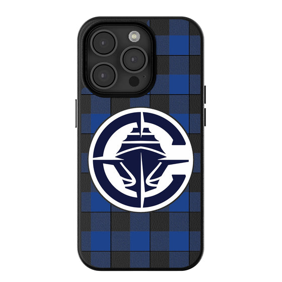 Los Angeles Clippers Plaid Magnetic Phone Case-0