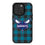 Charlotte Hornets Plaid Magnetic Phone Case-0