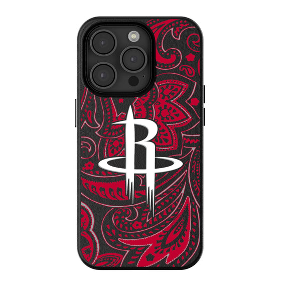 Houston Rockets Paisley Magnetic Phone Case-0