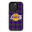 Los Angeles Lakers Plaid Magnetic Phone Case-0