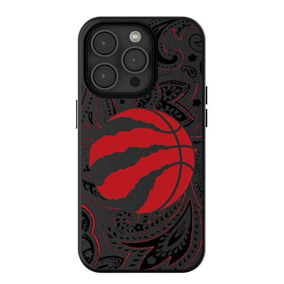 Toronto Raptors Paisley Magnetic Phone Case-0