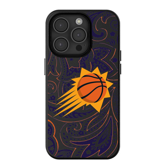 Phoenix Suns Paisley Magnetic Phone Case-0